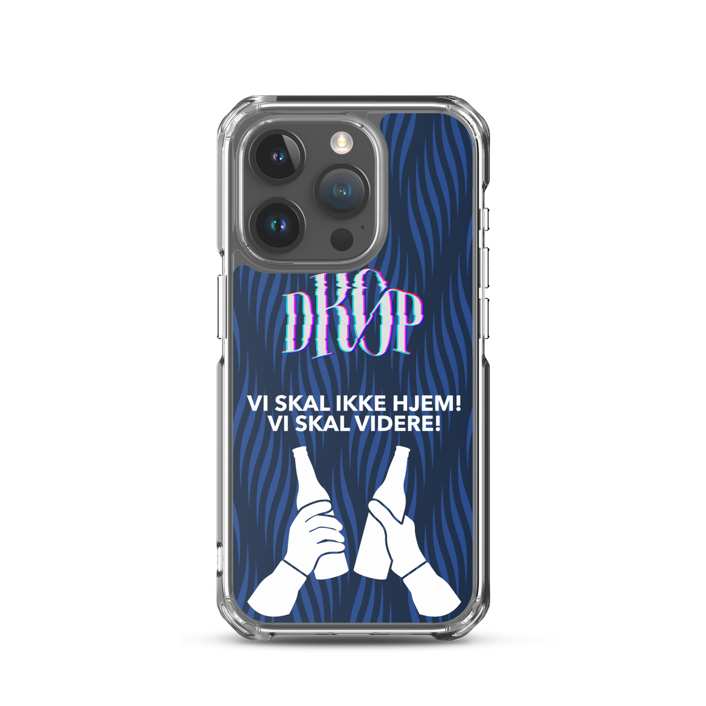 Vi skal ikke hjem iPhone Cover DRØP