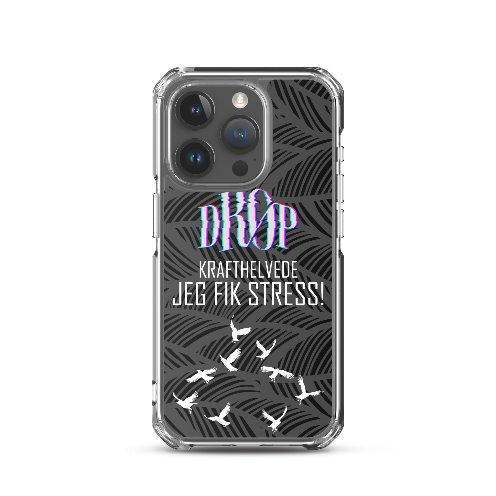 Jeg fik stress iPhone Cover DRØP