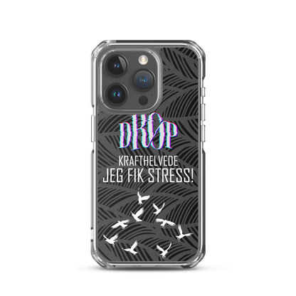 Jeg fik stress iPhone Cover DRØP