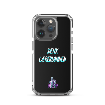 Sænk lærerlønnen iPhone Cover