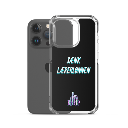 Sænk lærerlønnen iPhone Cover