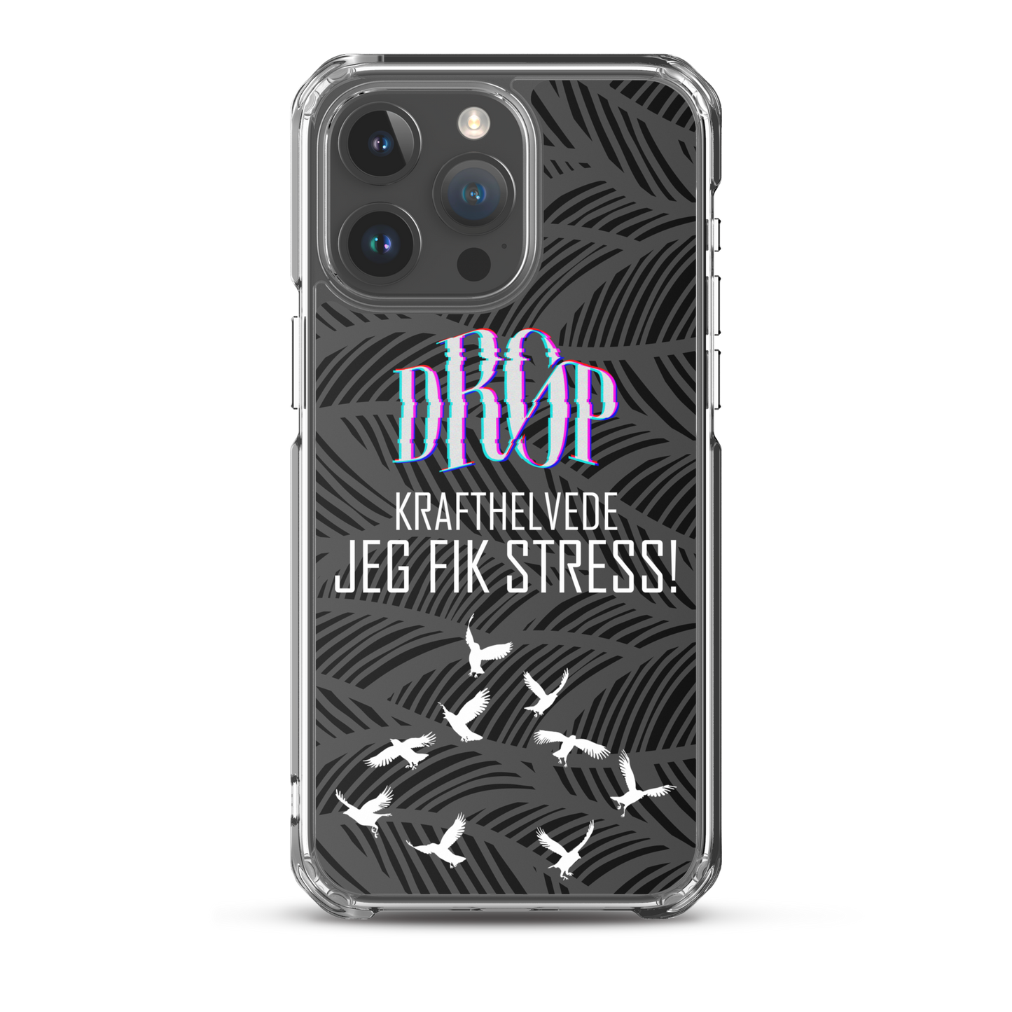 Jeg fik stress iPhone Cover DRØP