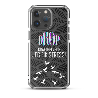 Jeg fik stress iPhone Cover DRØP