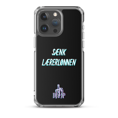 Sænk lærerlønnen iPhone Cover