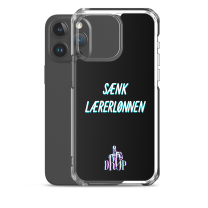 Sænk lærerlønnen iPhone Cover