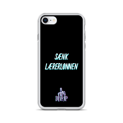 Sænk lærerlønnen iPhone Cover