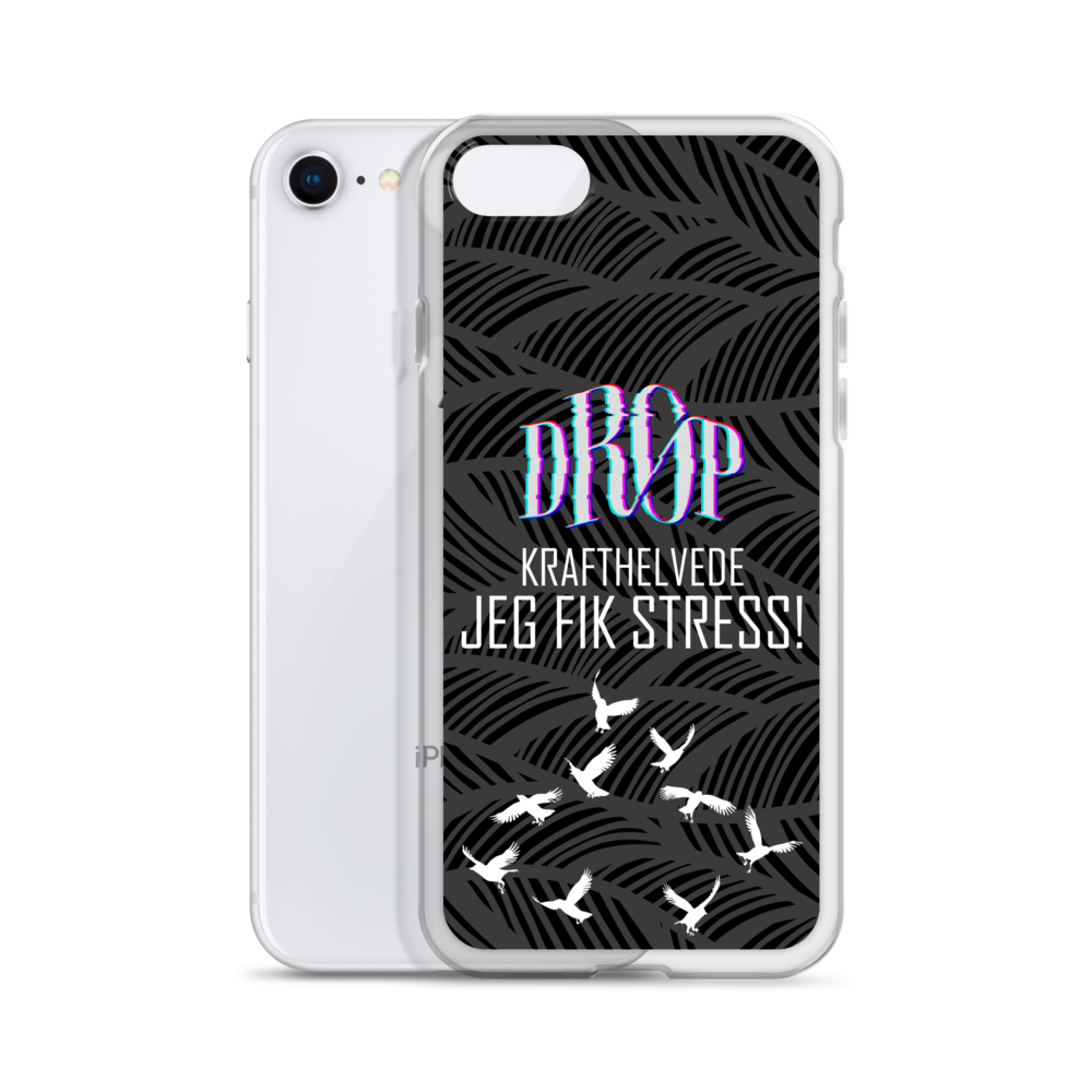 Jeg fik stress iPhone Cover DRØP