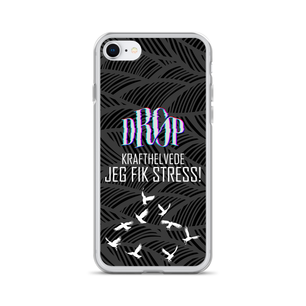 Jeg fik stress iPhone Cover DRØP