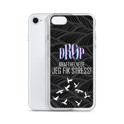 Jeg fik stress iPhone Cover DRØP