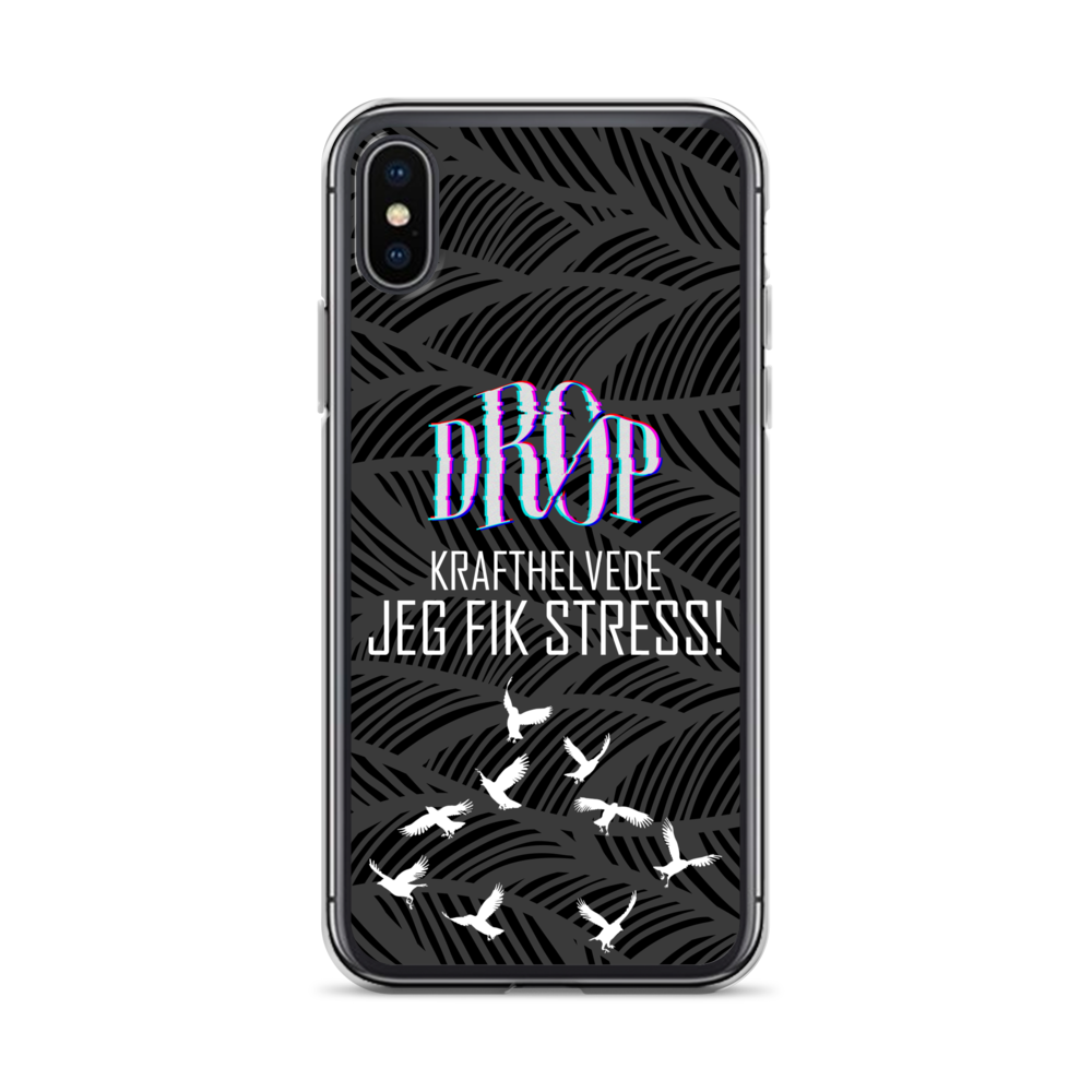 Jeg fik stress iPhone Cover DRØP