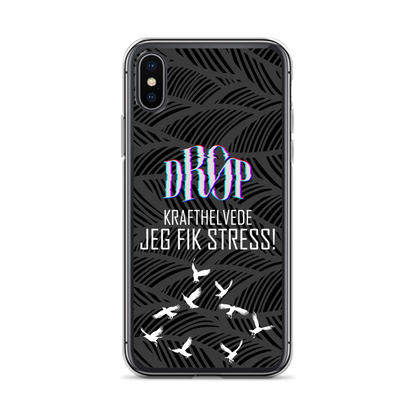 Jeg fik stress iPhone Cover DRØP