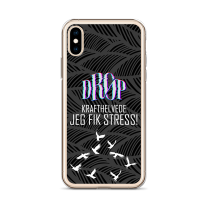 Jeg fik stress iPhone Cover DRØP