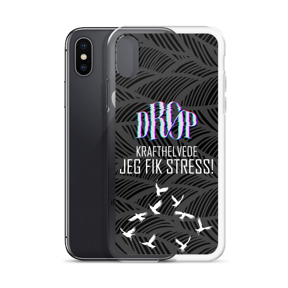 Jeg fik stress iPhone Cover DRØP