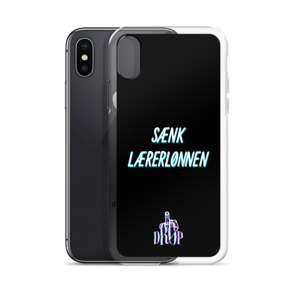 Sænk lærerlønnen iPhone Cover