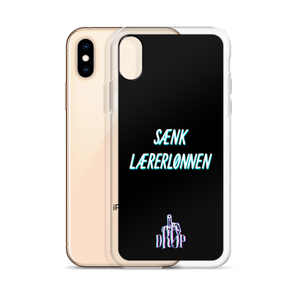 Sænk lærerlønnen iPhone Cover