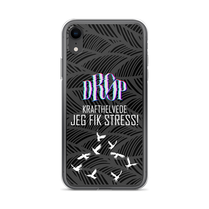 Jeg fik stress iPhone Cover DRØP