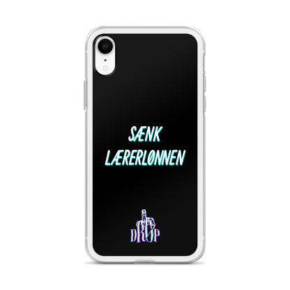 Sænk lærerlønnen iPhone Cover