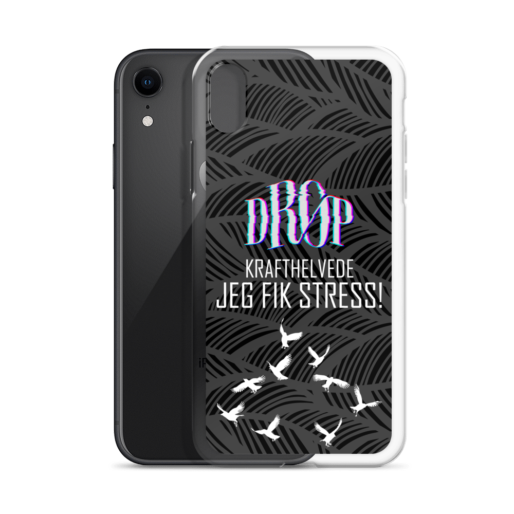 Jeg fik stress iPhone Cover DRØP