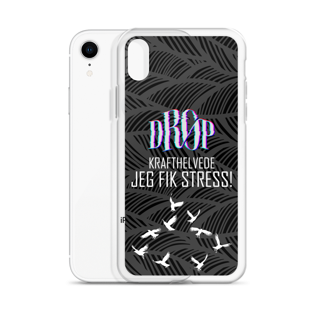 Jeg fik stress iPhone Cover DRØP