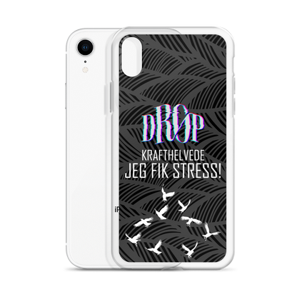 Jeg fik stress iPhone Cover DRØP