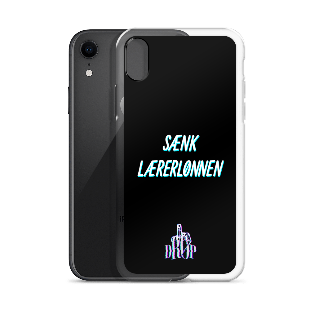 Sænk lærerlønnen iPhone Cover