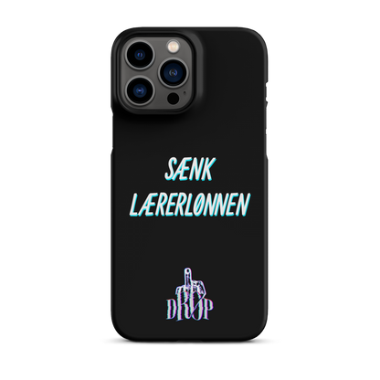 Sænk Lærerlønnen iPhone Snap Cover