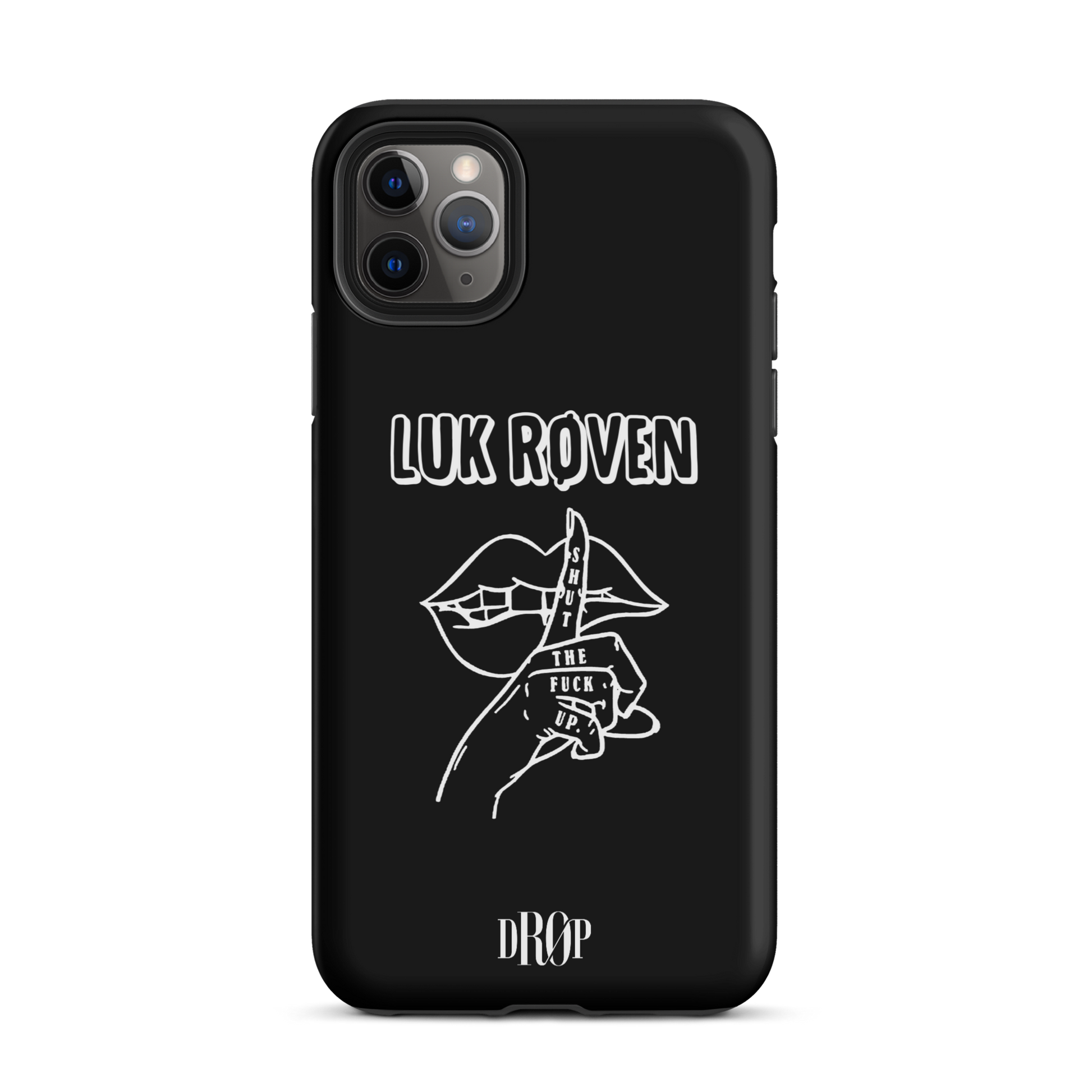 Luk røven iPhone Cover DRØP