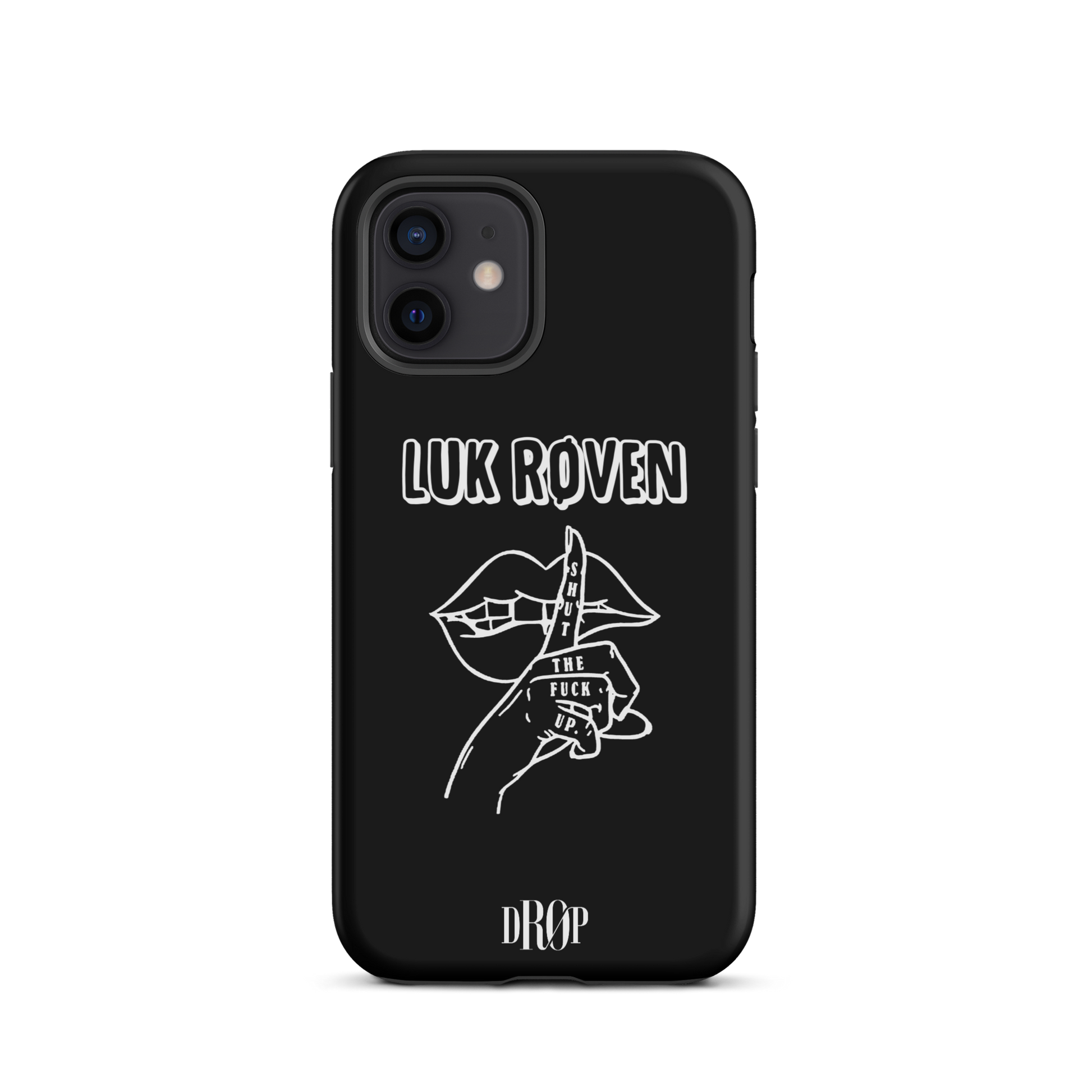 Luk røven iPhone Cover DRØP