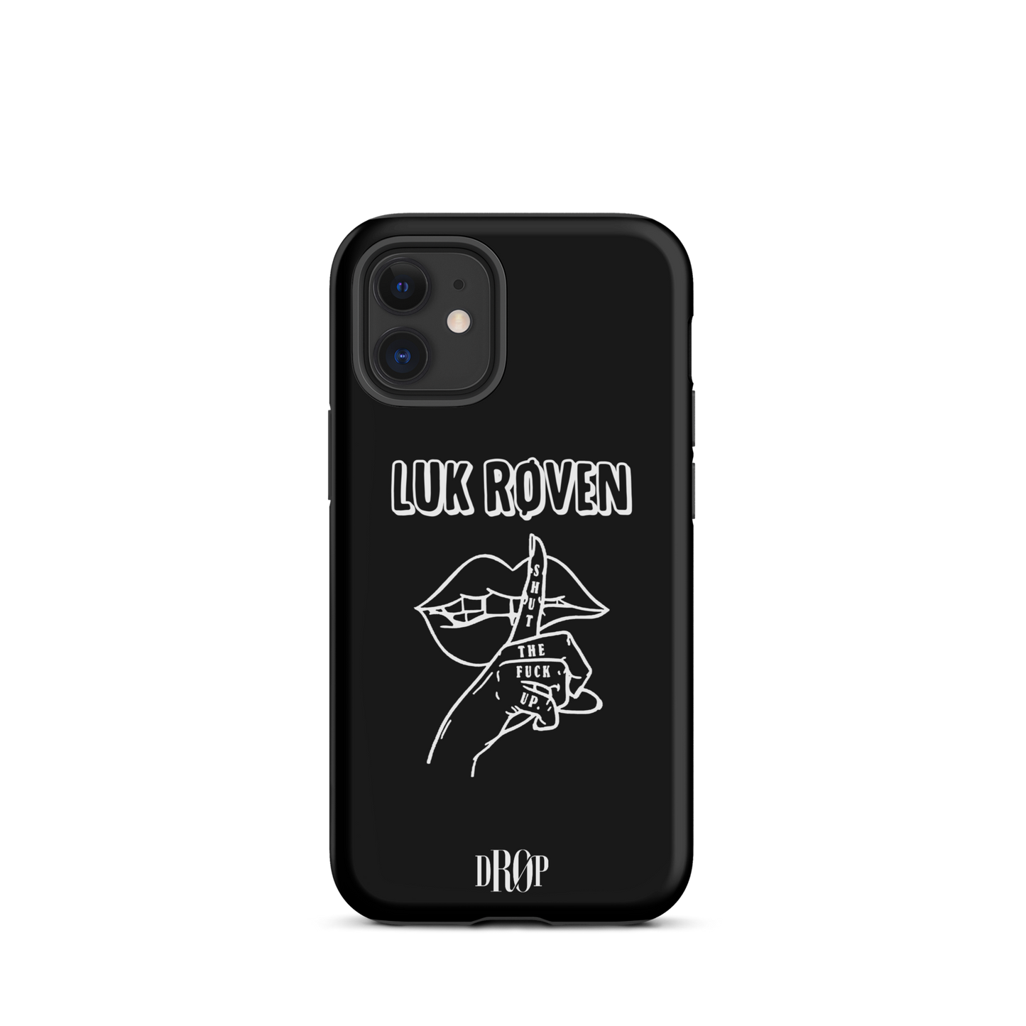 Luk røven iPhone Cover DRØP