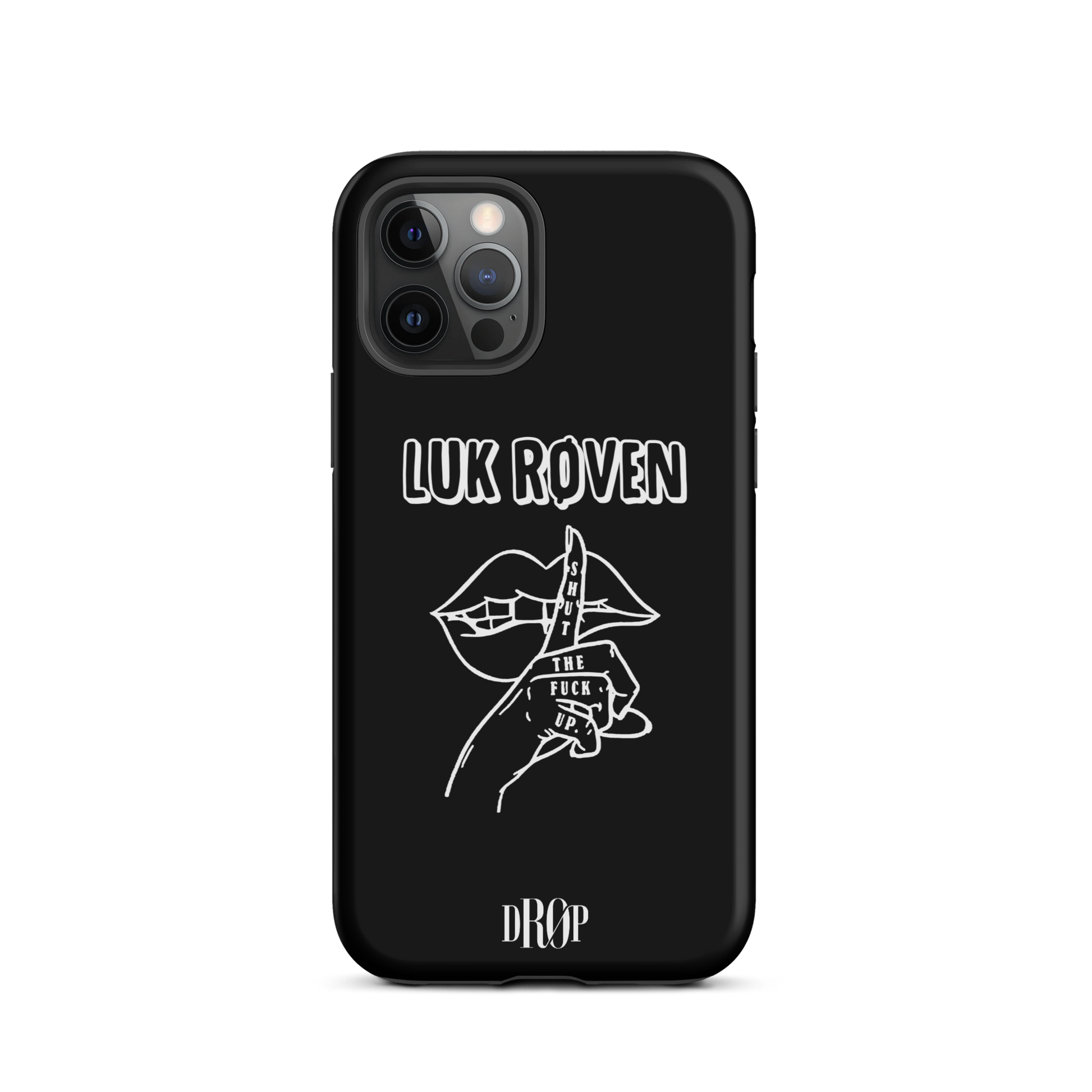 Luk røven iPhone Cover DRØP