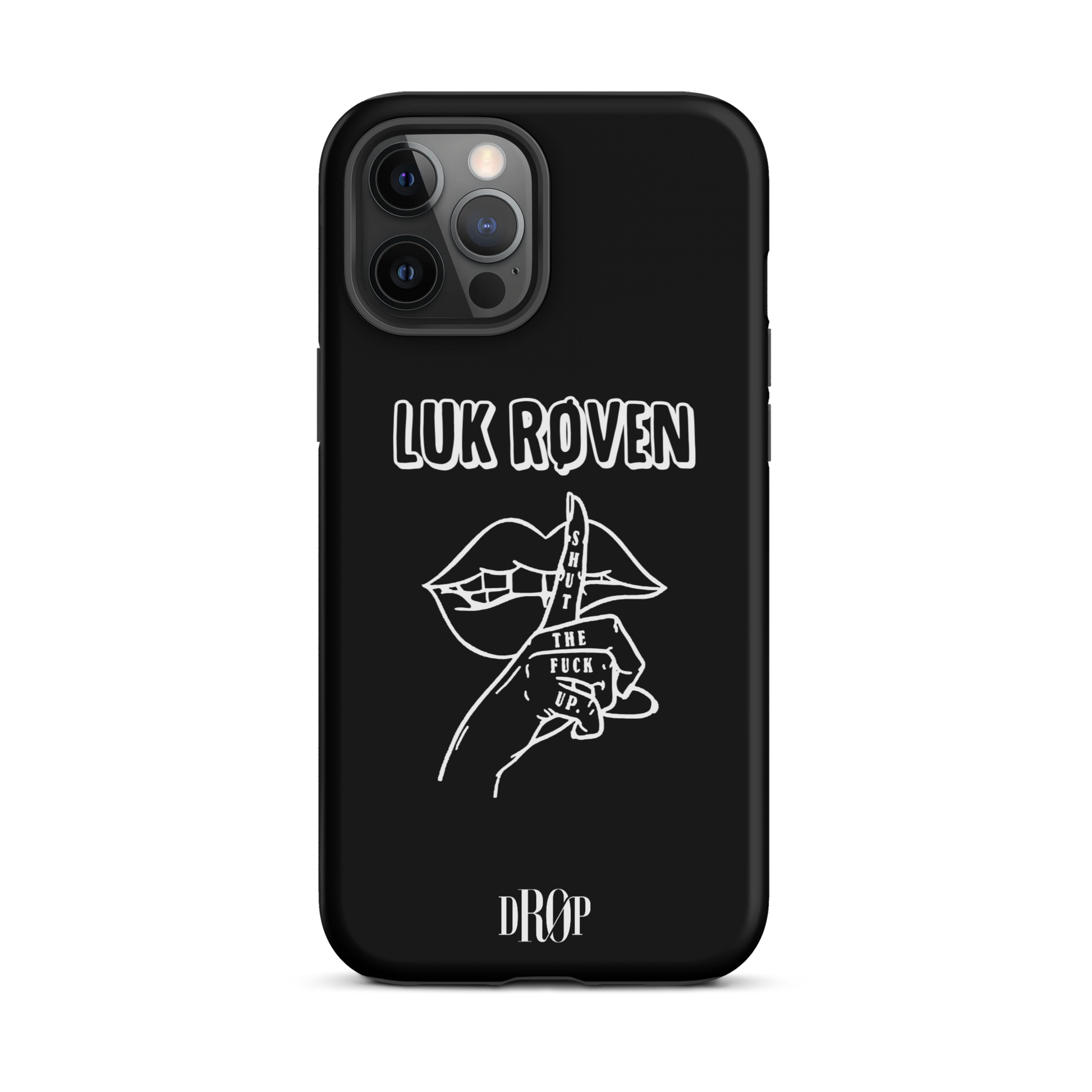 Luk røven iPhone Cover DRØP