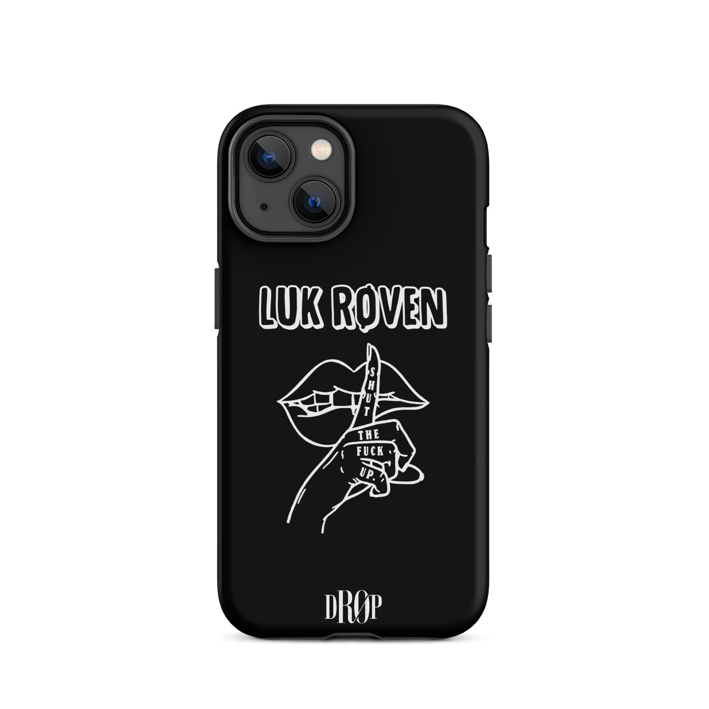 Luk røven iPhone Cover DRØP