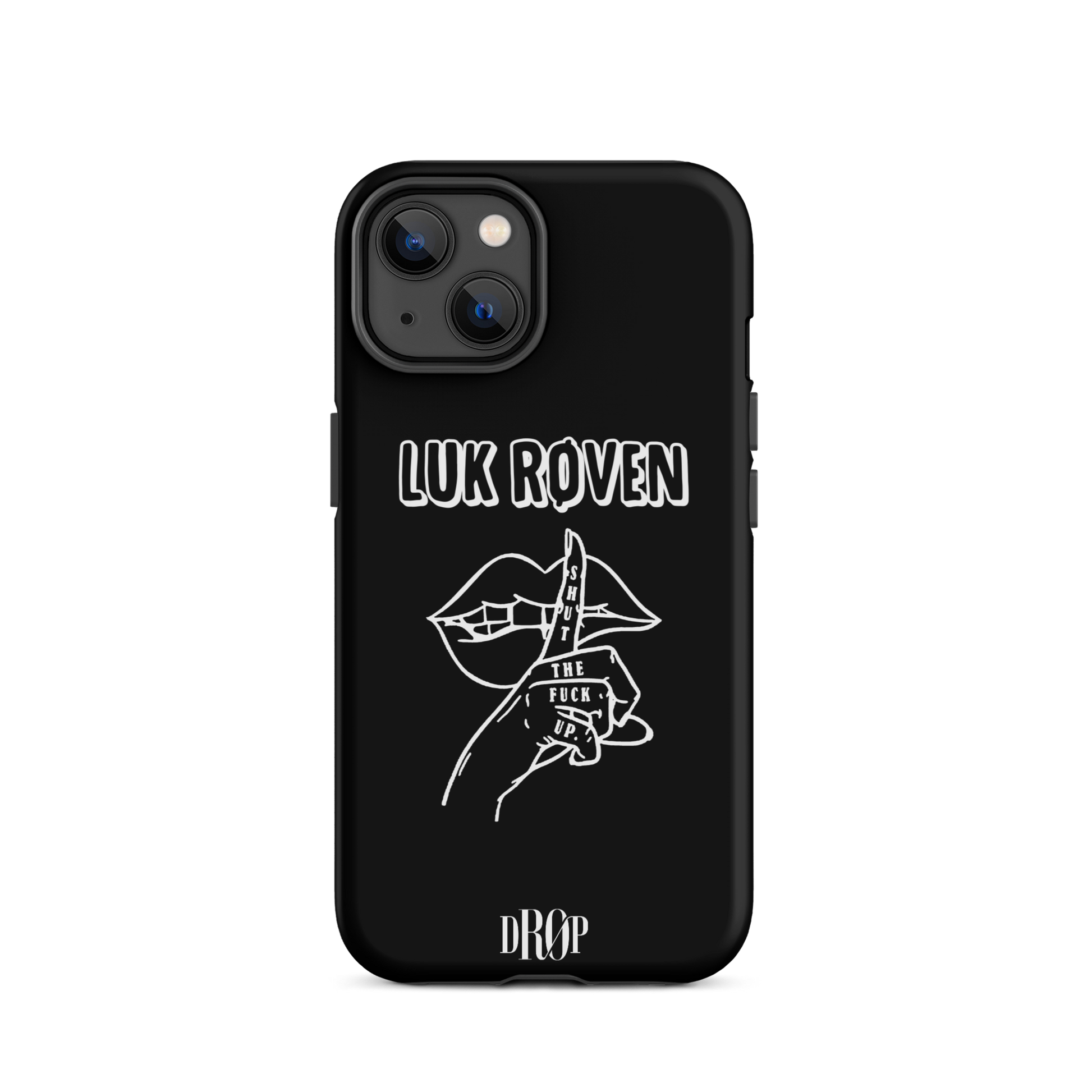 Luk røven iPhone Cover DRØP