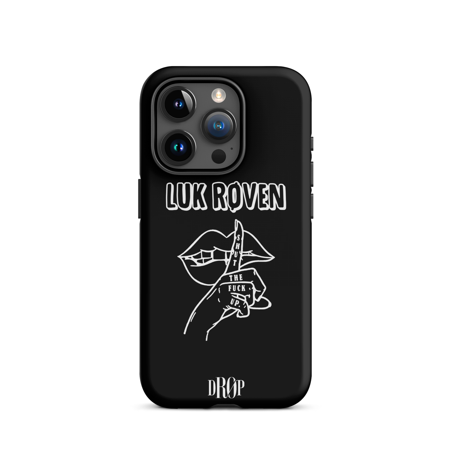 Luk røven iPhone Cover DRØP