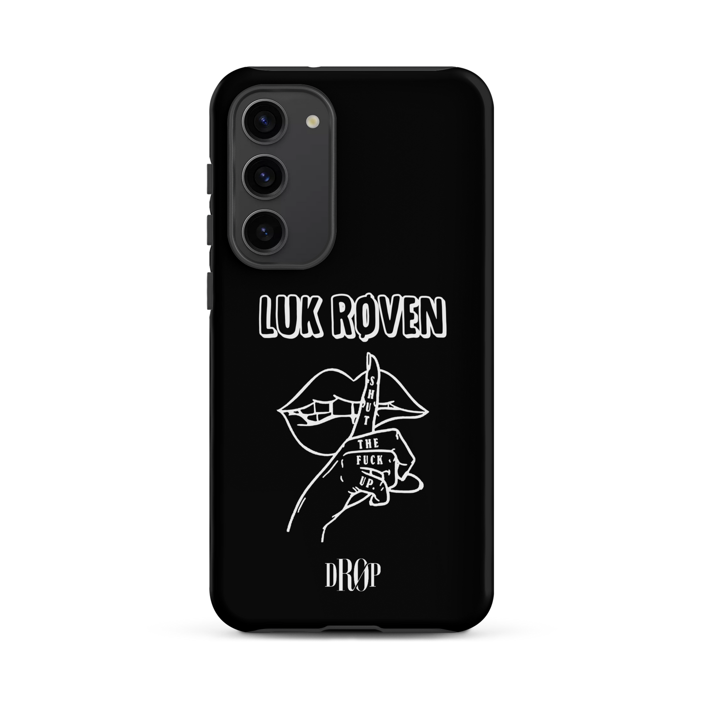 Luk røven Samsung Cover DRØP