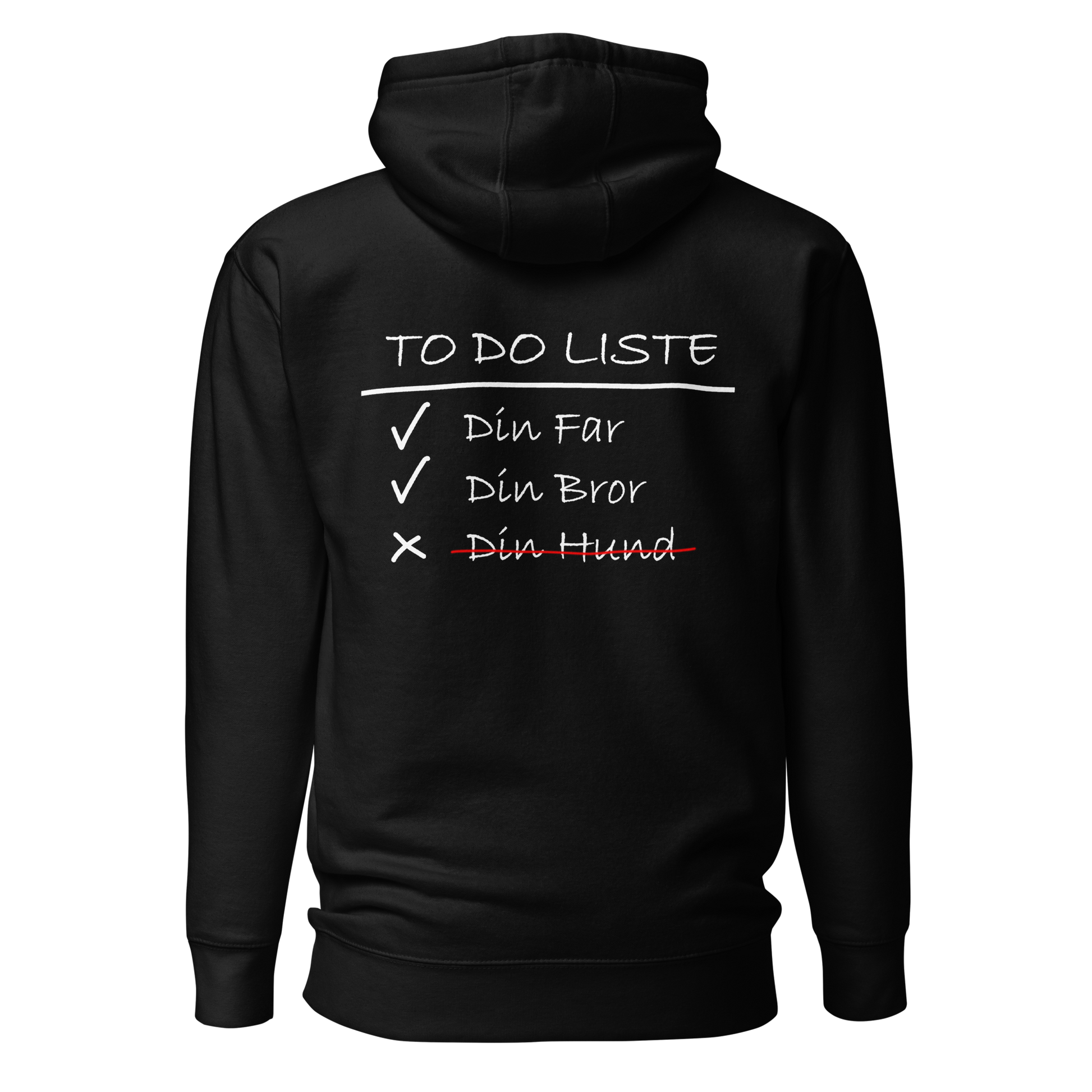 To do liste Kvinde Hoodie DRØP