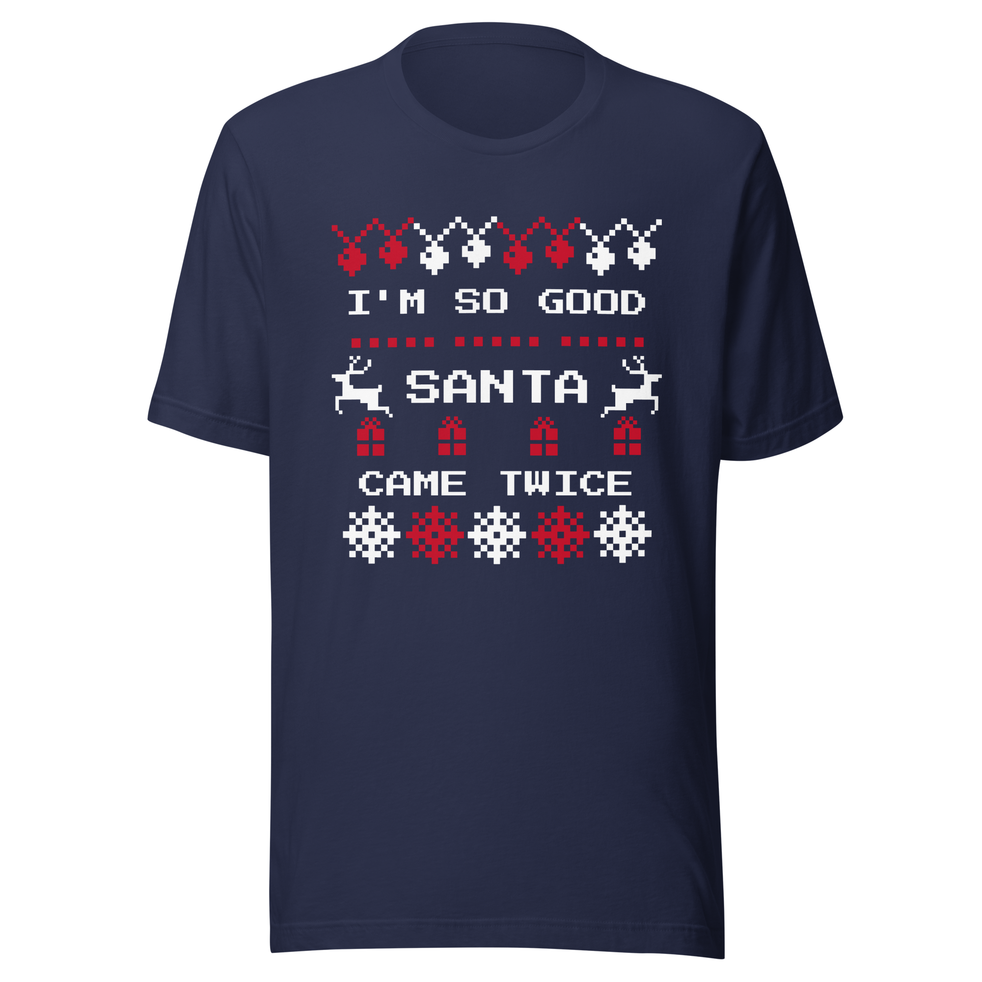 Santa came twice Tee