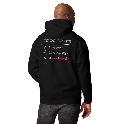 To do liste Mand hoodie - Droep