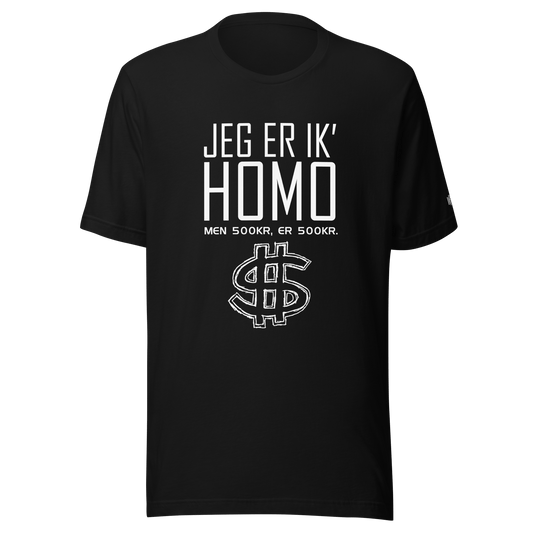 Jeg er ikke homo Tee - Droep